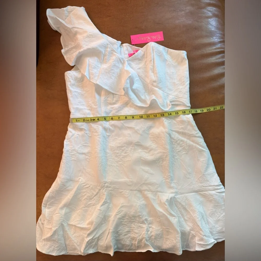 Lilly Pulitzer White Arlana Romper Sizes 14 MSRP $228 NWT - Picture 3 of 7